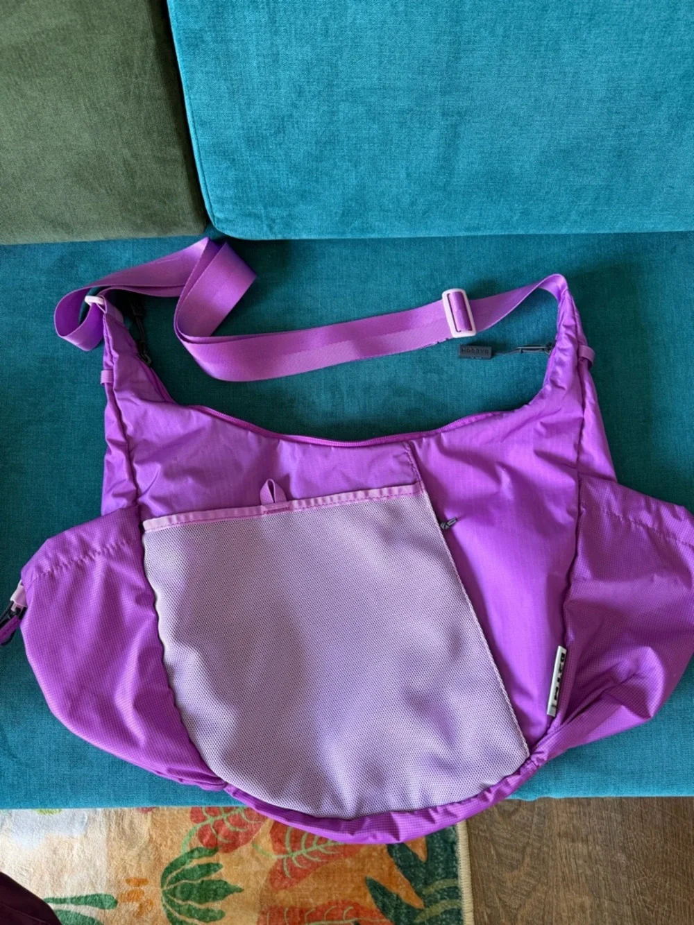 Baboon To The Moon Crescent Crossbody-Big - Picture 1 of 8